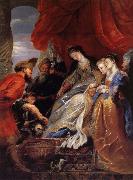 Peter Paul Rubens, Thomyris,Rene des Scythes fait plonger la tete de Cyrus dans un vase rempli de sang